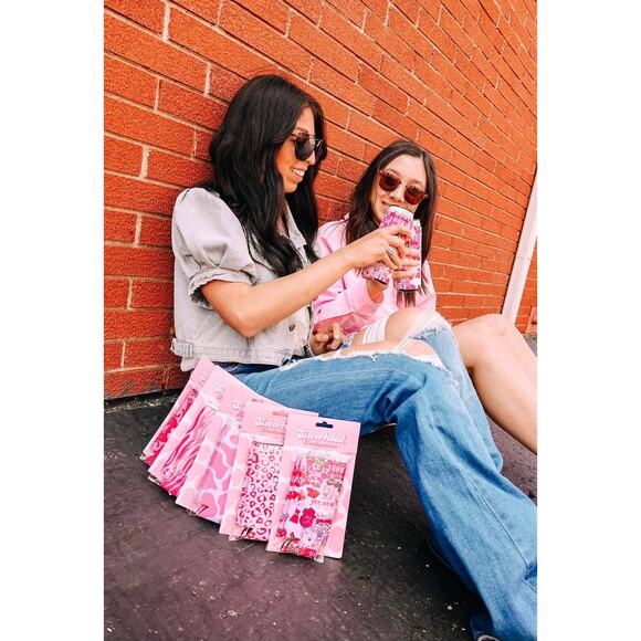 Zebra Tall Coozie 2-Pack - Picture 2 of 3